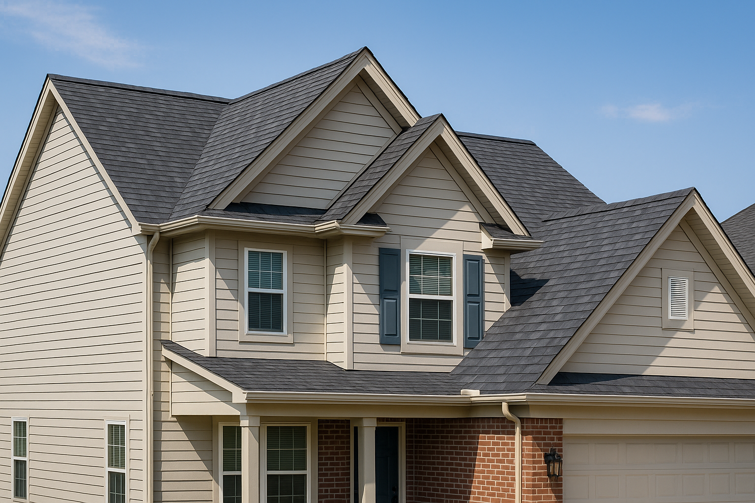 Michigan roof replacement job in progress, call (844) 917-7663